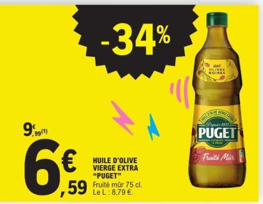 Huile D'olive Vierge Extra Puget