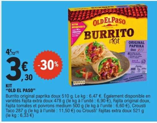 Kit 'Old El Paso'