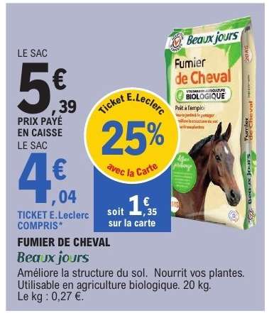 Fumier de Cheval
