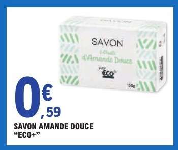 SAVON AMANDE DOUCE "ECO+"