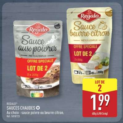 SAUCES CHAUDES
