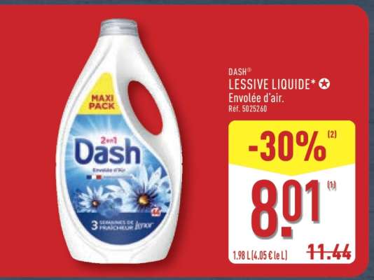 DASH Lessive liquide