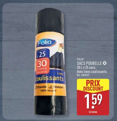 FOLIA SACS POUBELLE