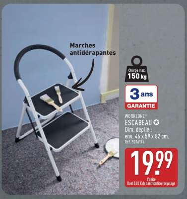 WORKZONE® ESCABEAU