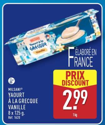 MILSANI® YAOURT À LA GRECQUE VANILLE