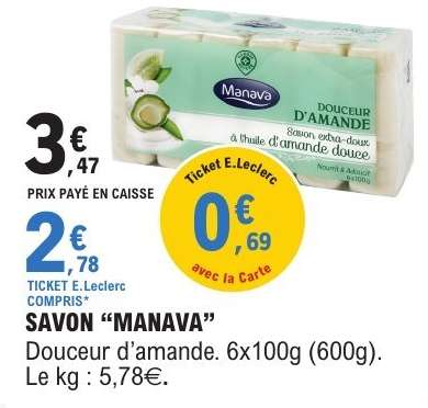 SAVON “MANAVA”