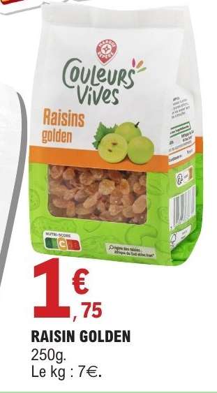 RAISIN GOLDEN