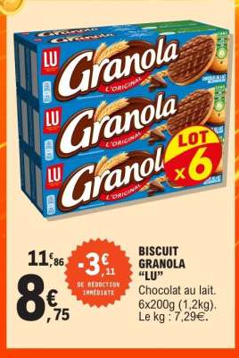 Biscuit Granola LU