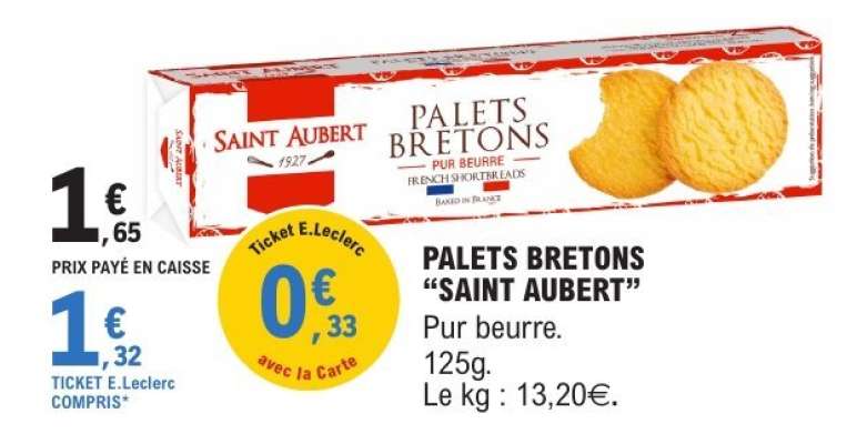 PALETS BRETONS "SAINT AUBERT"