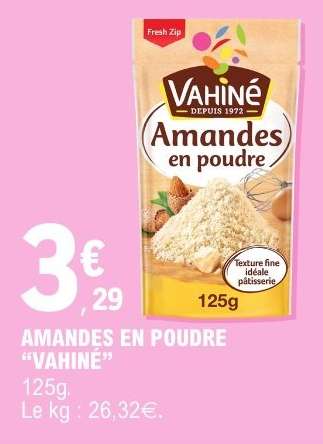 Amandes En Poudre Vahiné