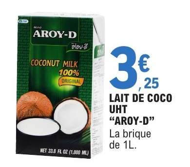 LAIT DE COCO UHT "AROY-D"
