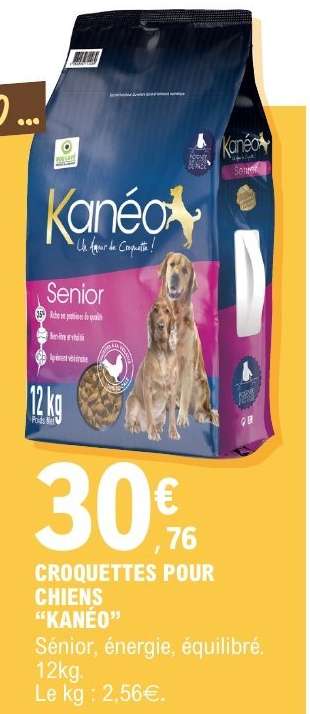 CROQUETTES POUR CHIENS “KANÉO”