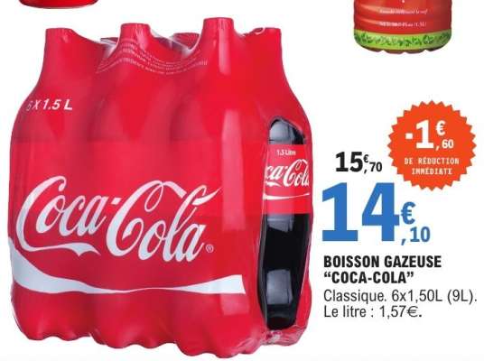 Boisson Gazeuse 'Coca Cola'