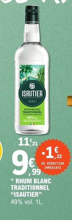 Rhum Blanc Traditionnel "Isautier"
