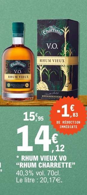 RHUM VIEUX VO “RHUM CHARRETTE”