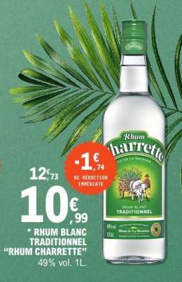 Rhum Blanc Traditionnel "Rhum Charrette"