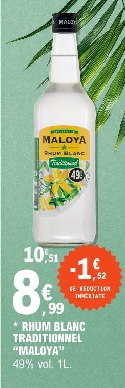 Rhum Blanc Traditionnel 'Maloya'