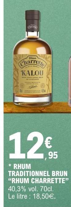 Rhum Traditionnel Brun 'Rhum Charrette'