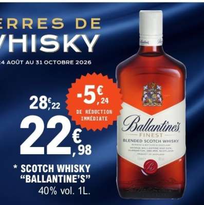 Scotch whisky BALLANTINE'S