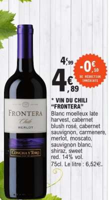 VIN DU CHILI “FRONTERA”