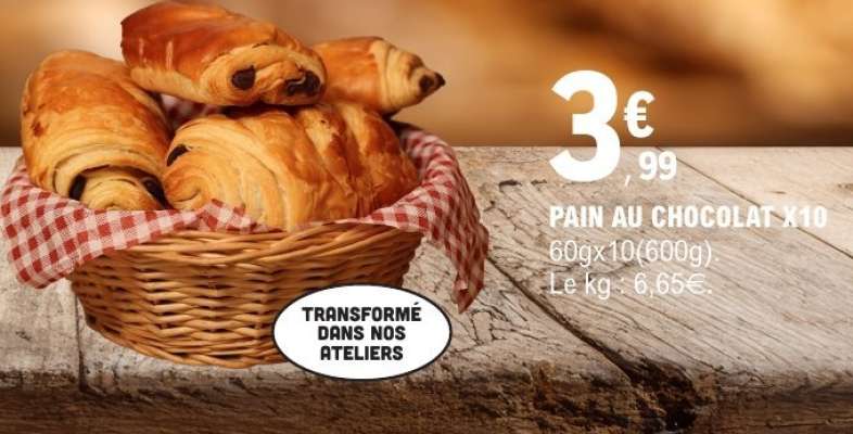 PAIN AU CHOCOLAT x10