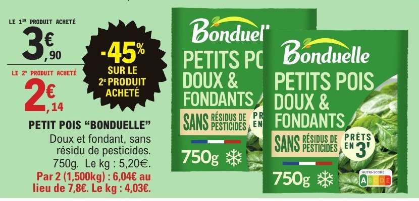 PETIT POIS 'BONDUELLE'