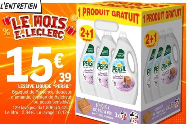 LESSIVE LIQUIDE PERSIL