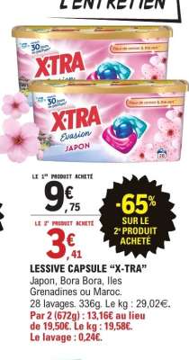 LESSIVE CAPSULE X-TRA