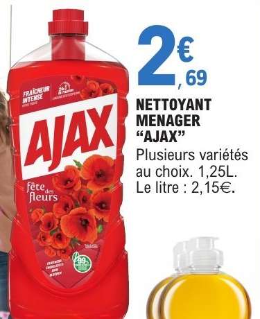 NETTOYANT MENAGER AJAX