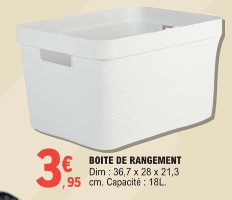 Boîte de rangement