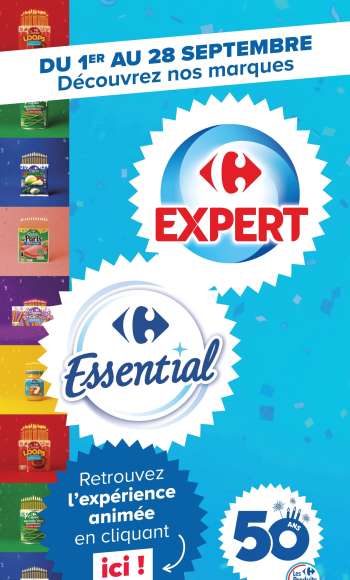 Catalogue Carrefour - 01/09/2026 - 28/09/2026.