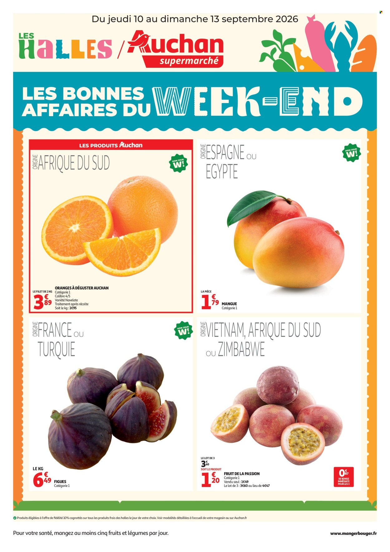 Catalogue Auchan - 10/09/2026 - 13/09/2026. Page 1