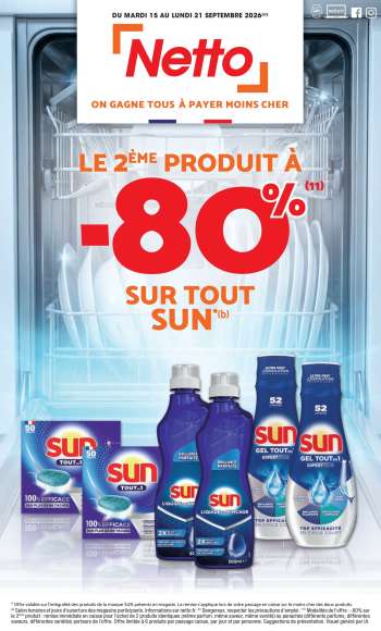 Catalogue Netto - 15/09/2026 - 21/09/2026.