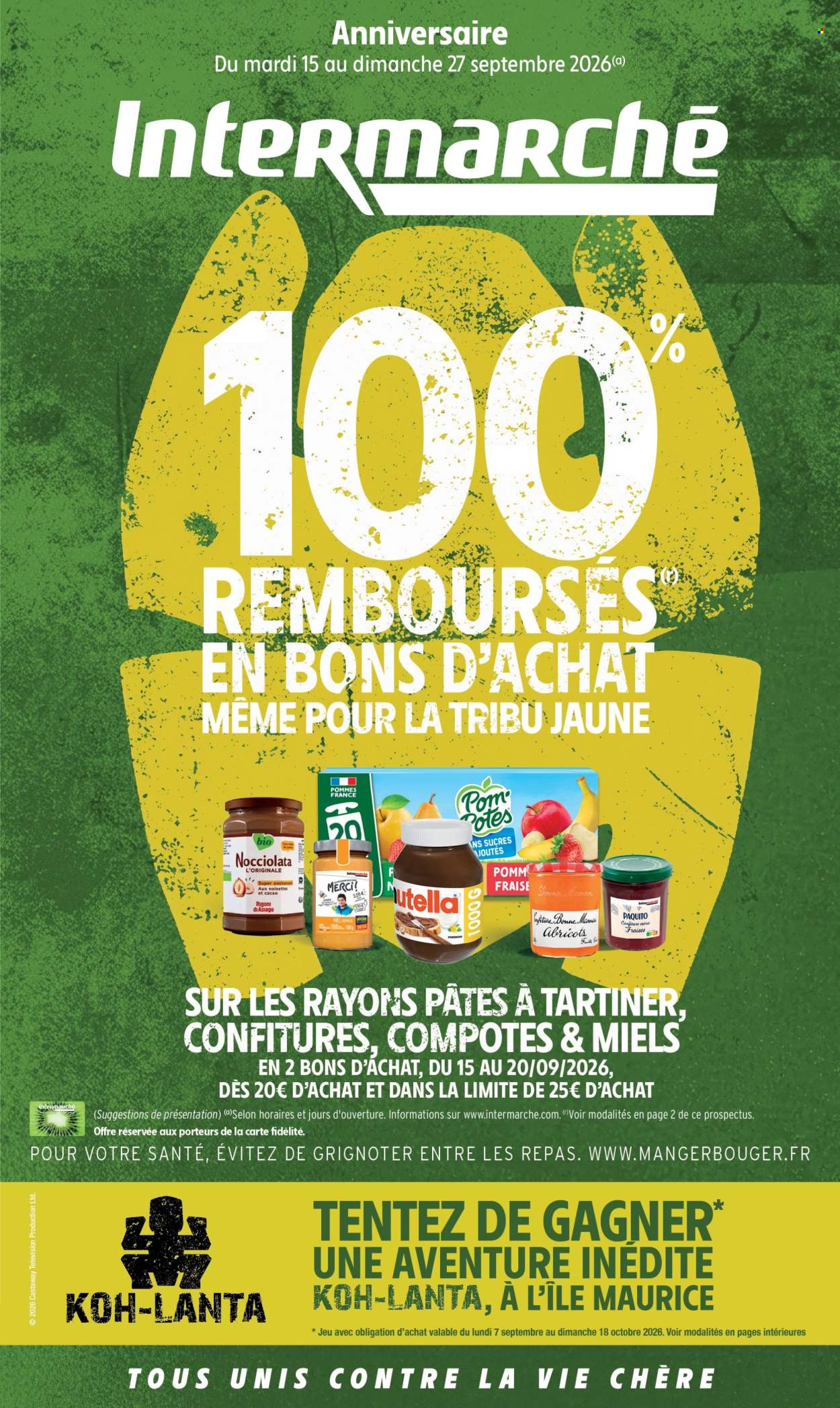 Catalogue Intermarché Super - 15/09/2026 - 27/09/2026. Page 1