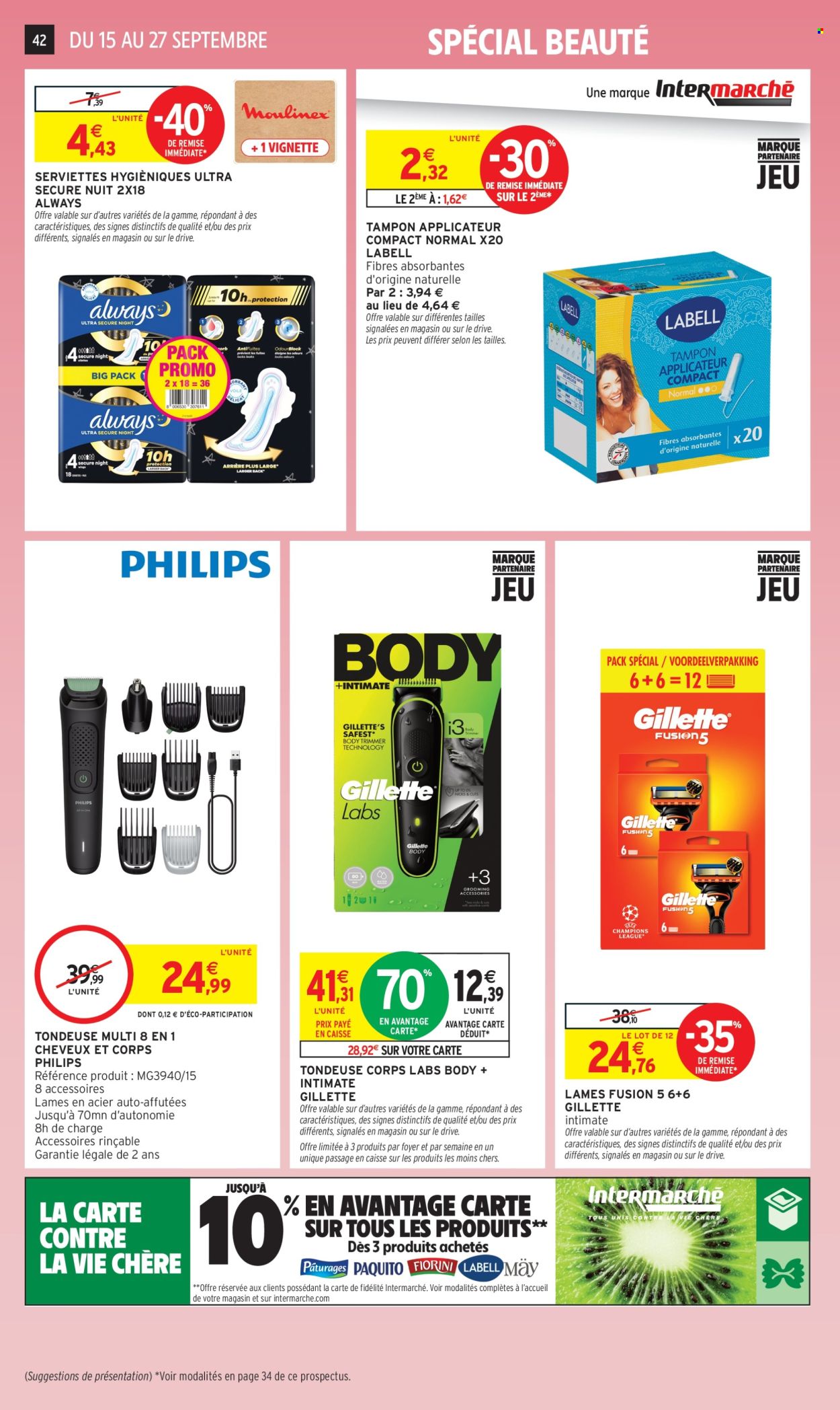 Catalogue Intermarché Hyper - 15/09/2026 - 27/09/2026. Page 42