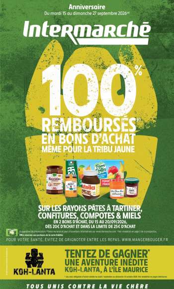 Catalogue Intermarché Express - 15/09/2026 - 27/09/2026.