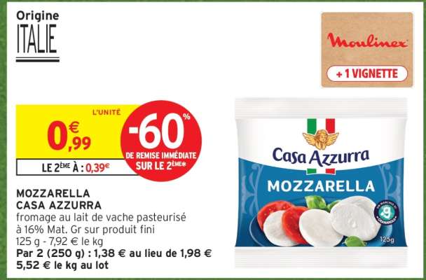 Mozzarella Casa Azzurra