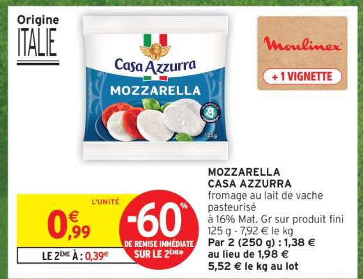 Mozzarella Casa Azzurra