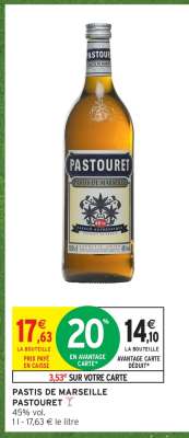 Pastis de Marseille Pastouret