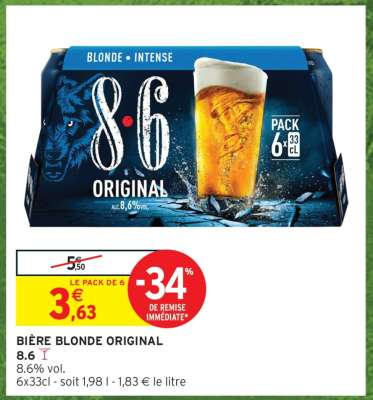 BIÈRE BLONDE ORIGINAL