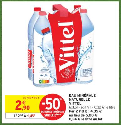 Eau Minérale Naturelle Vittel