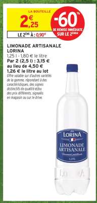 Limonade Artisanale Lorina
