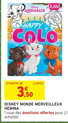 DISNEY MONDE MERVEILLEUX HEMMA