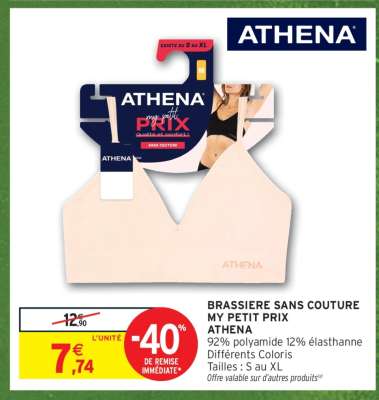 BRASSIERE SANS COUTURE MY PETIT PRIX ATHENA
