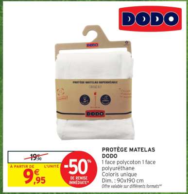 PROTÈGE MATELAS DODO