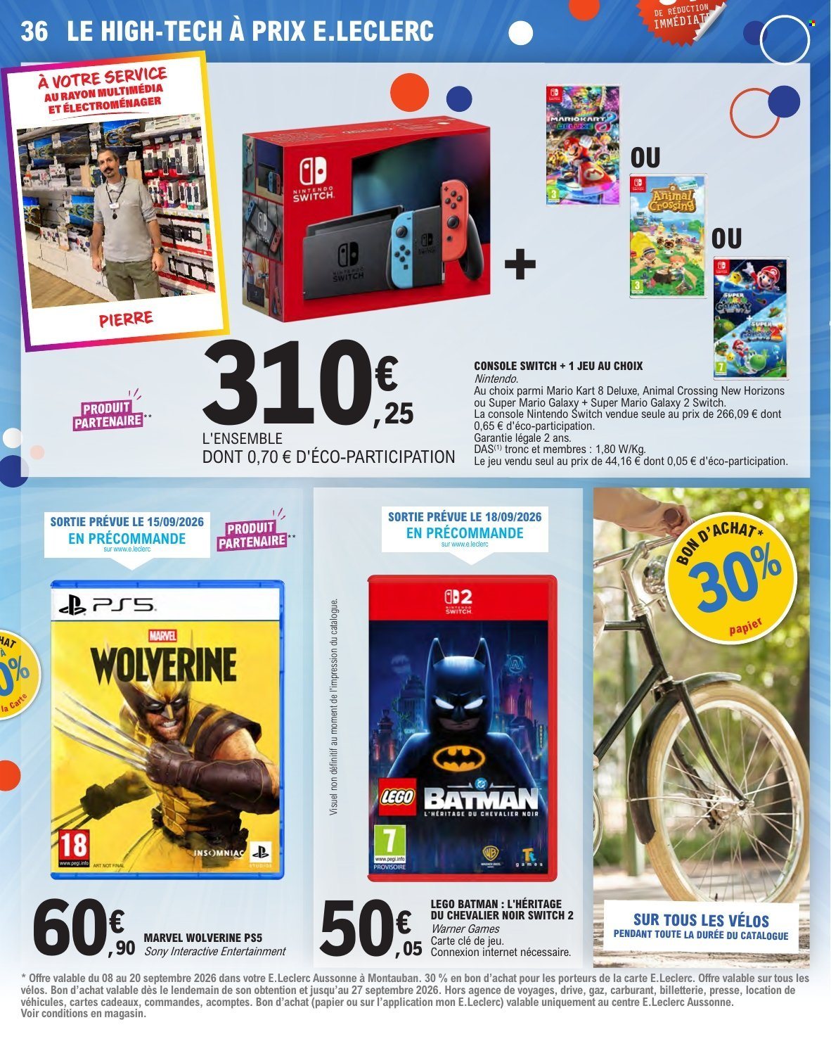 Catalogue E.Leclerc - 07/09/2026 - 20/09/2026. Page 36
