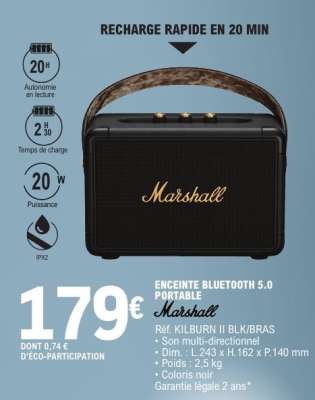 ENCEINTE BLUETOOTH 5.0 PORTABLE