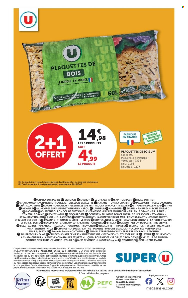 Catalogue SUPER U - 15/09/2026 - 27/09/2026. Page 16
