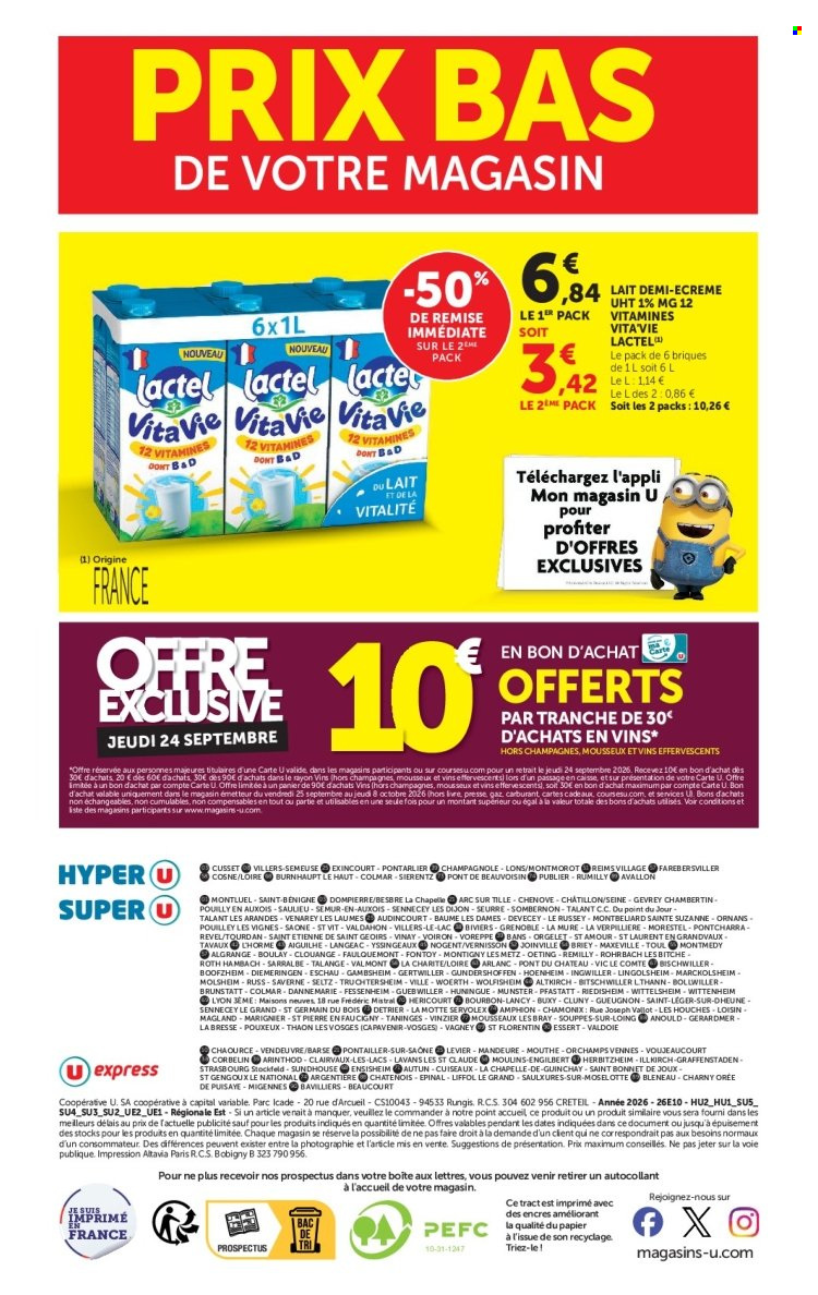 Catalogue Magasins U - 15/09/2026 - 27/09/2026. Page 36