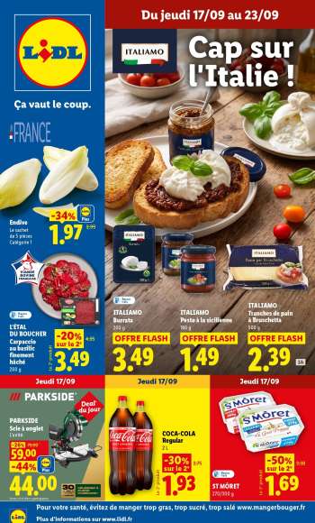 Catalogue Lidl - 17/09/2026 - 23/09/2026.